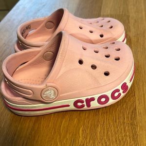 Toddler girls Crocs